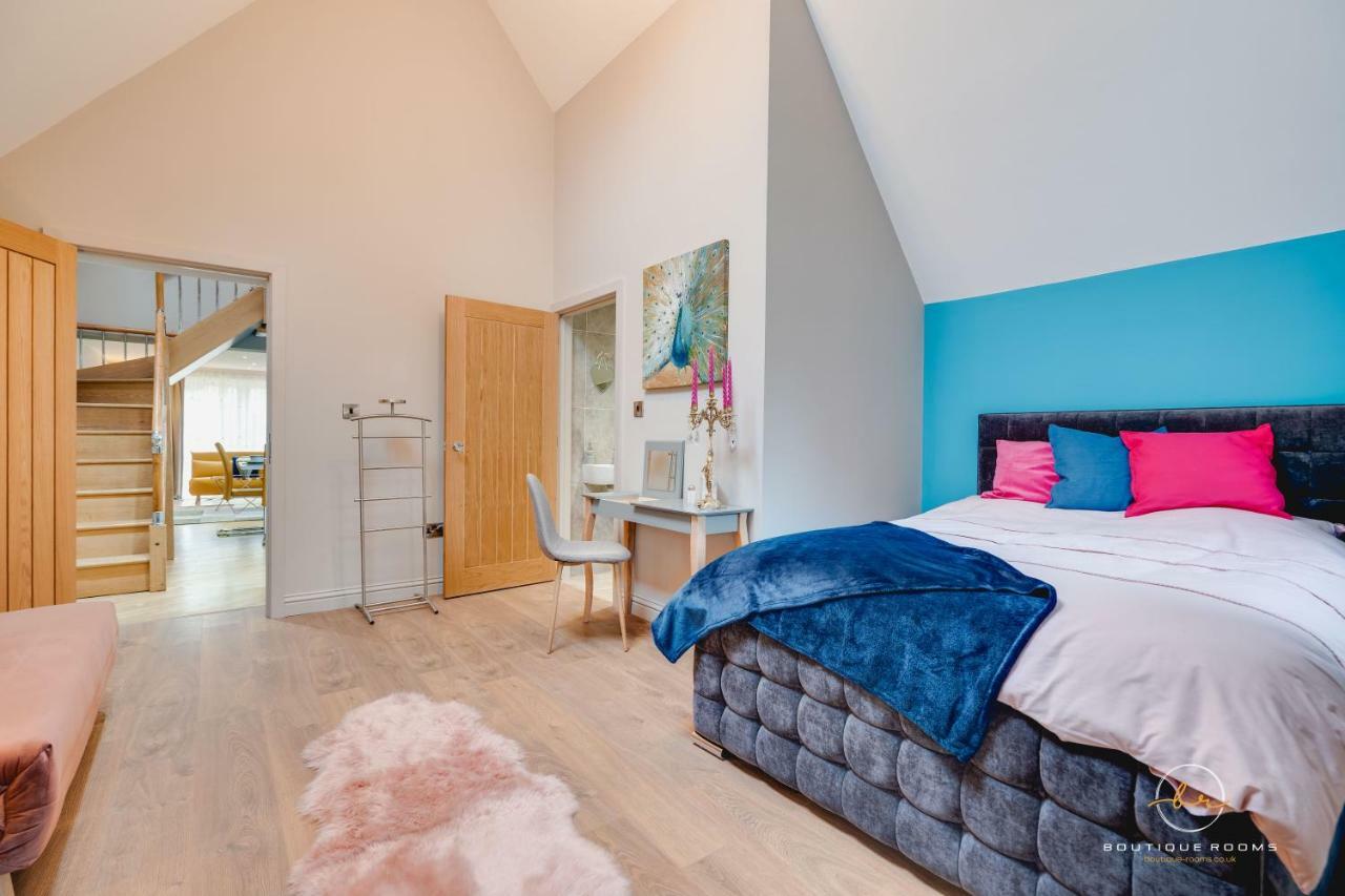 The Retreat Sauna & Hot Tub Boutique Rooms Great Paxton Exterior foto