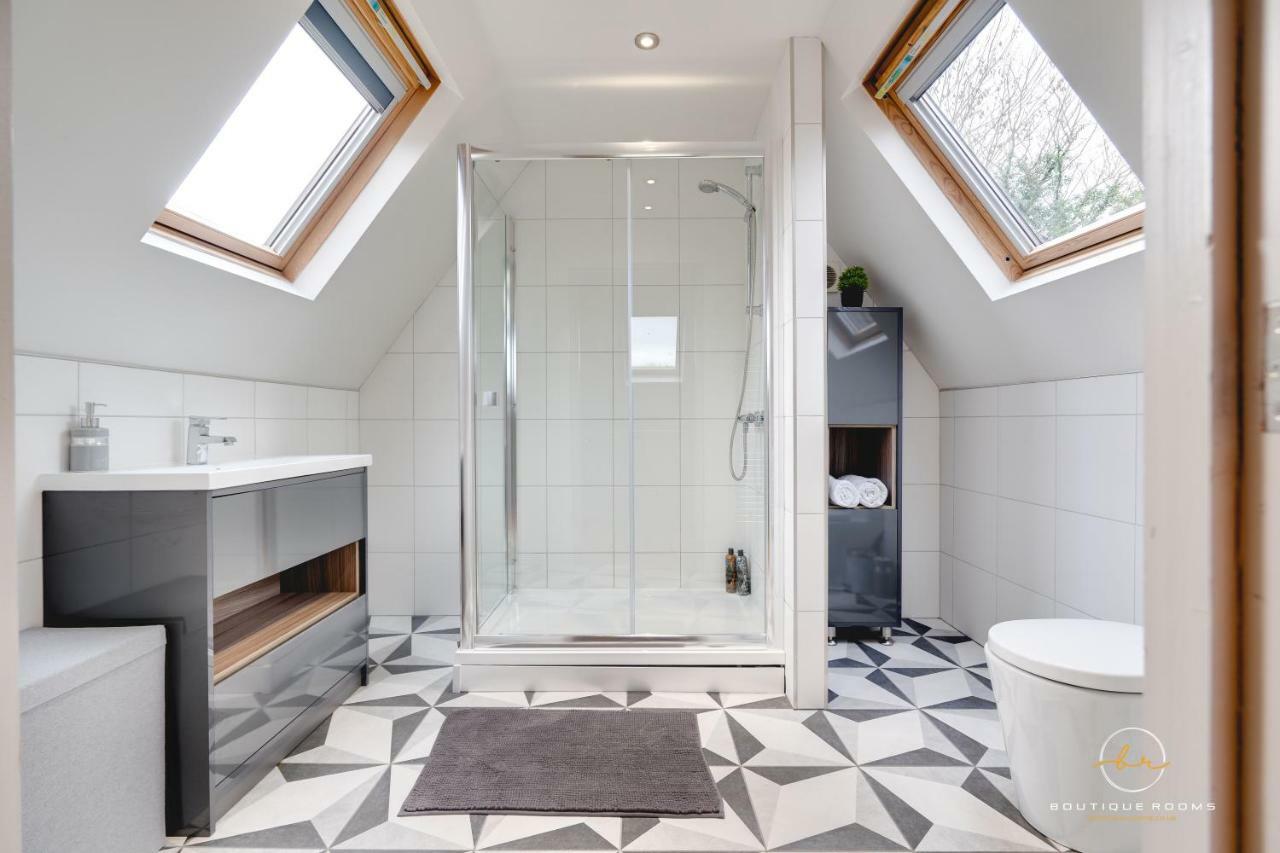 The Retreat Sauna & Hot Tub Boutique Rooms Great Paxton Exterior foto